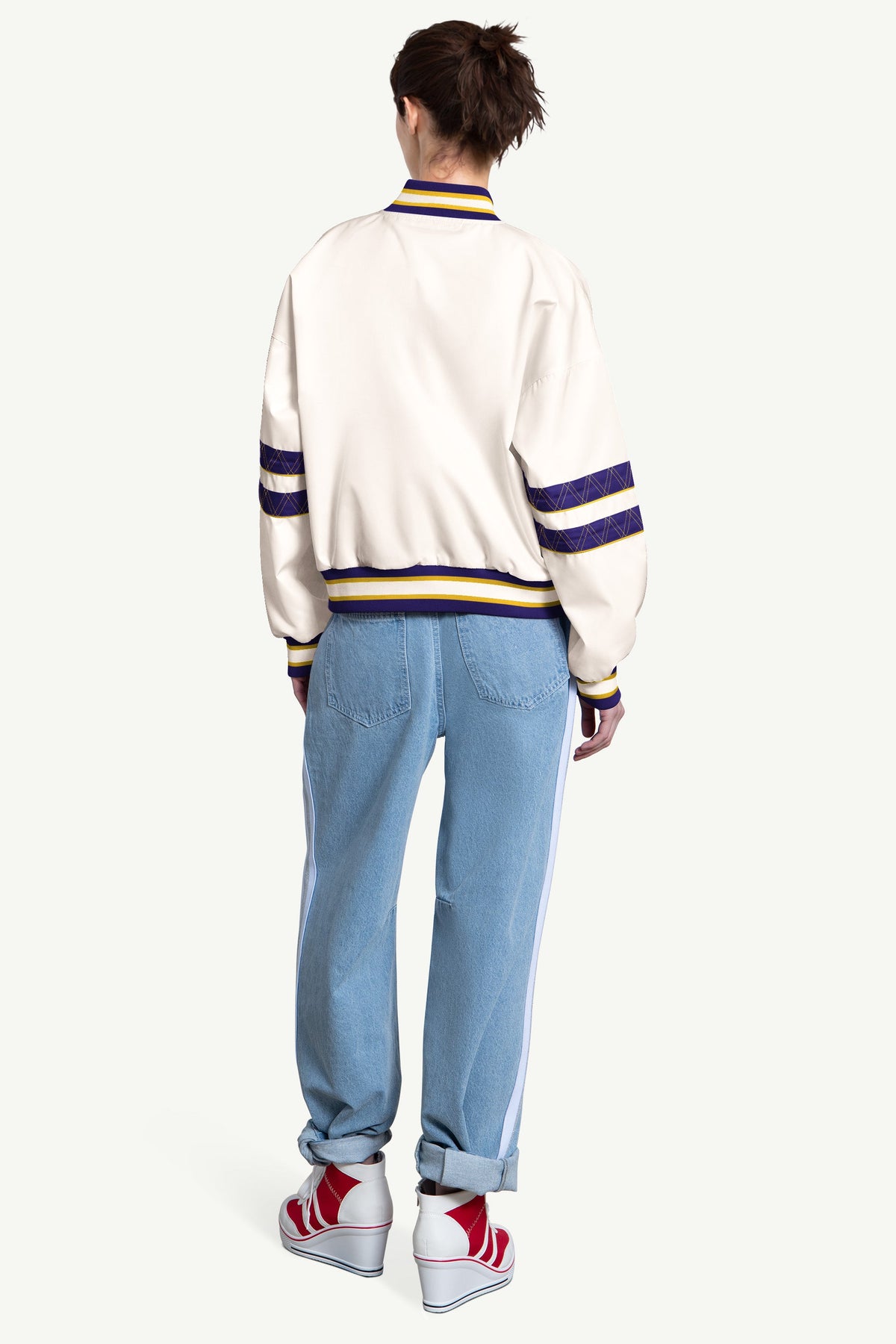 Starter Trending | WOMENS LA LAKERS INTERCEPTION VARSITY JACKET