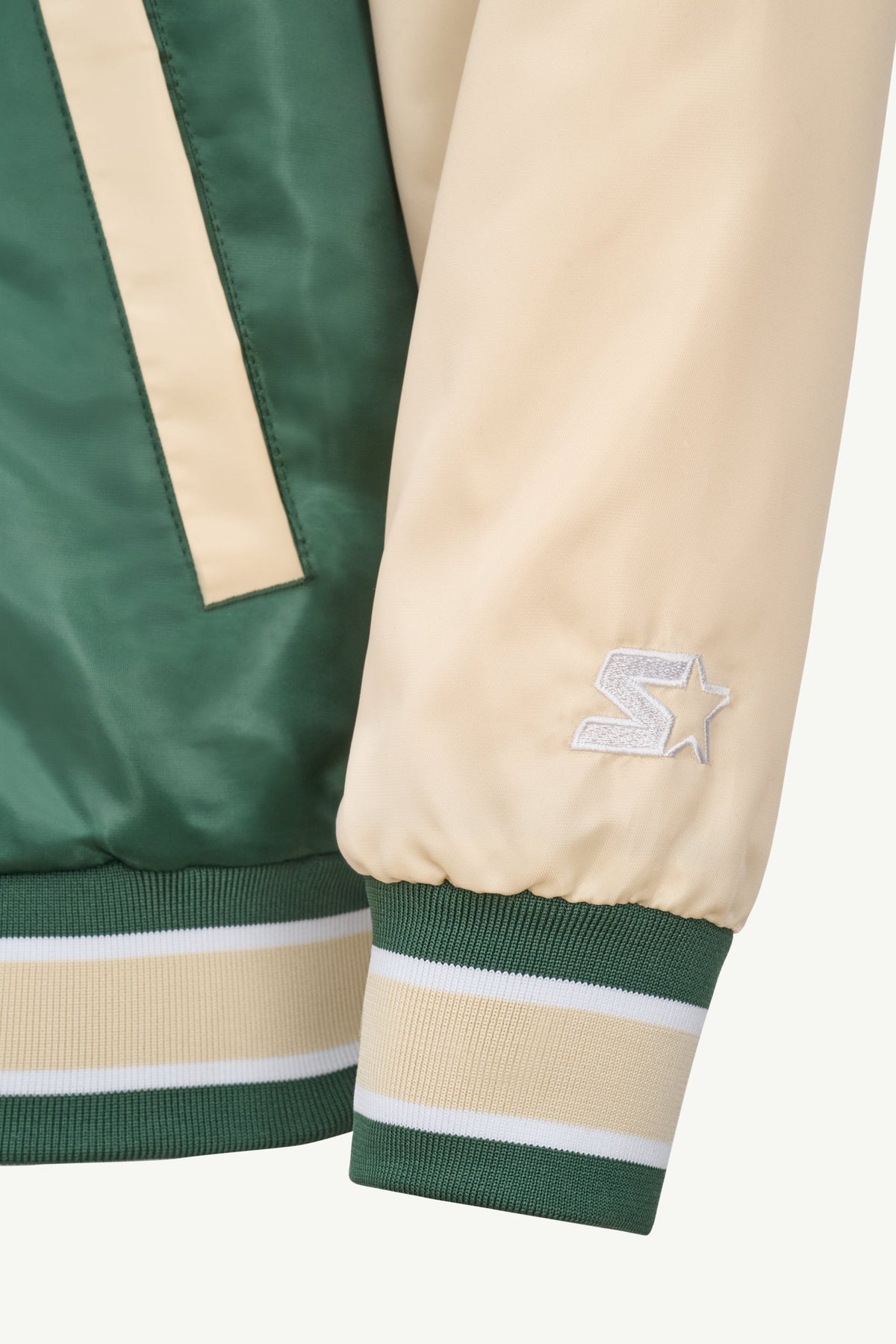 Starter Discount | MENS MILWAUKEE BUCKS SATIN VARSITY JACKET