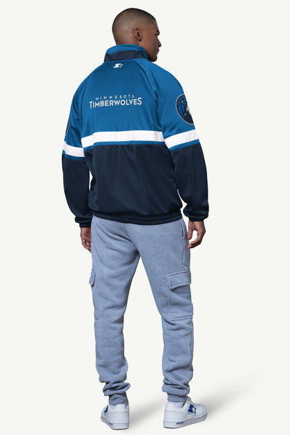 Starter Sale | MENS MINNESOTA TIMBERWOLVES VETERAN TRACK JACKET