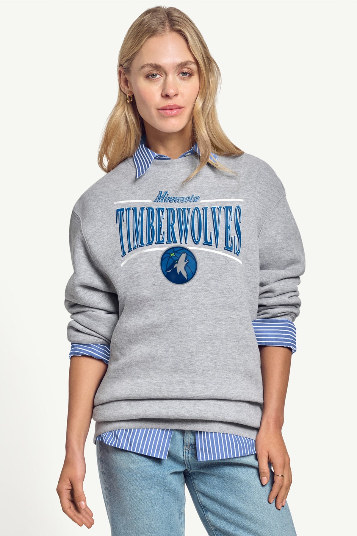 Starter Sale | WOMENS MINNESOTA TIMBERWOLVES ARCH SWEATSHIRT