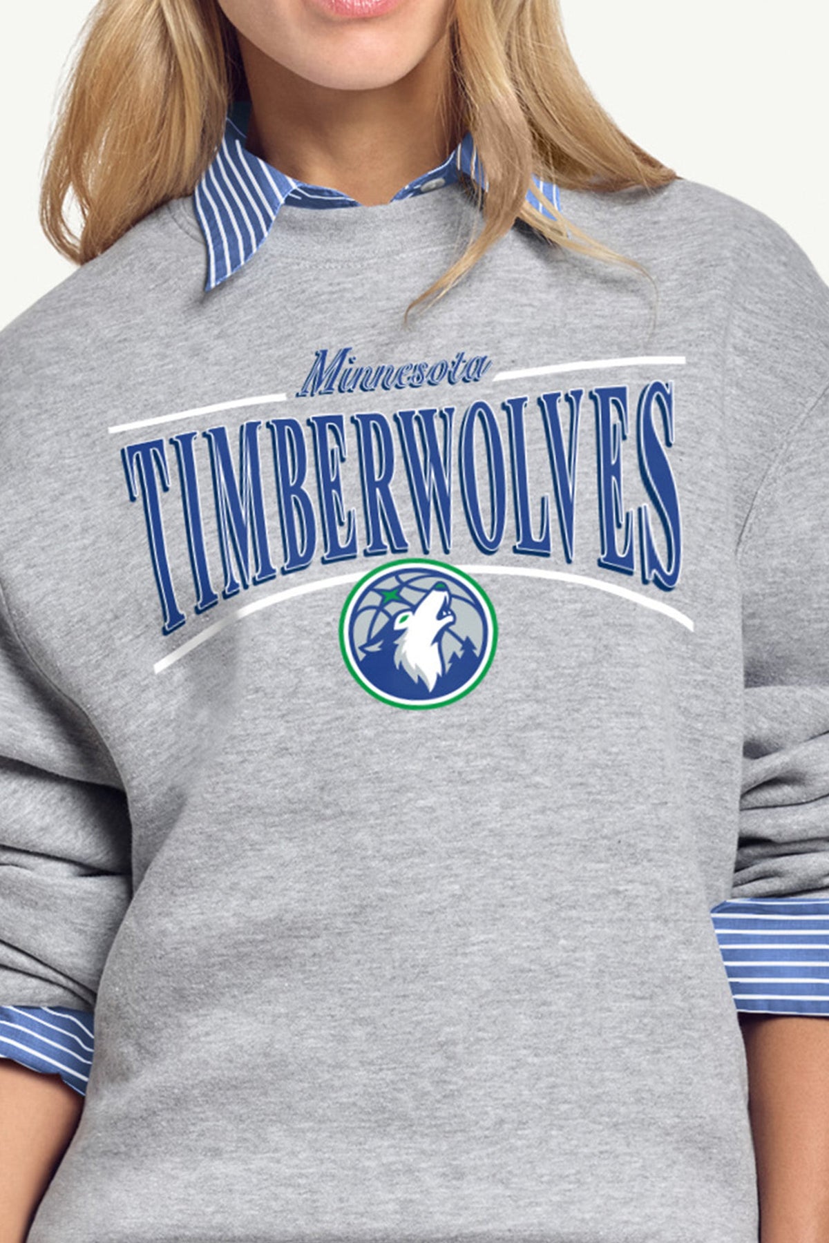 Starter Sale | WOMENS MINNESOTA TIMBERWOLVES ARCH SWEATSHIRT