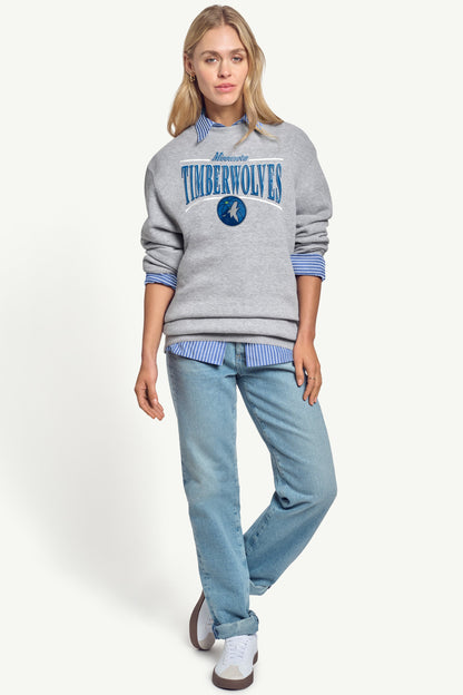 Starter Sale | WOMENS MINNESOTA TIMBERWOLVES ARCH SWEATSHIRT