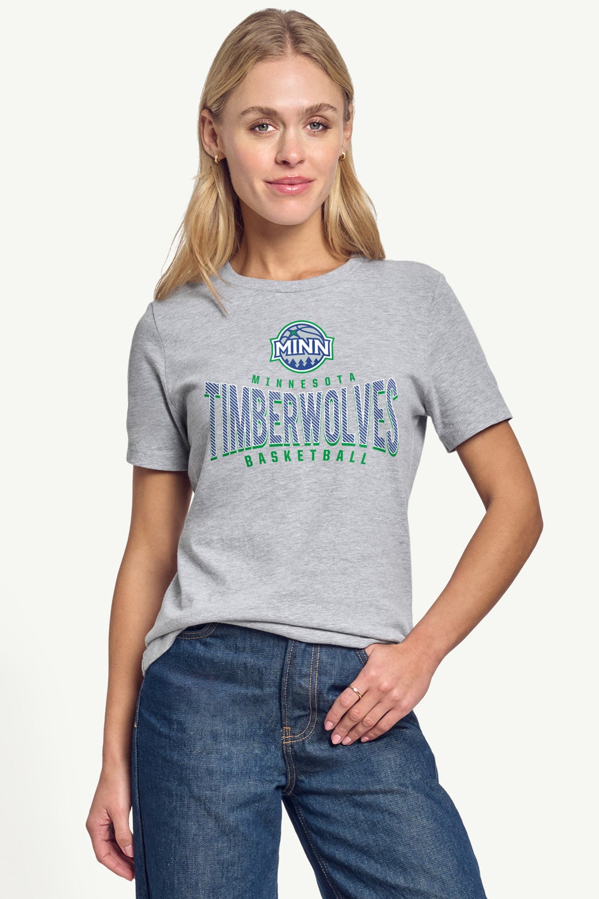 Starter Trusted | WOMENS MINNESOTA TIMBERWOLVES UNDER THE ARCH T SHIRT