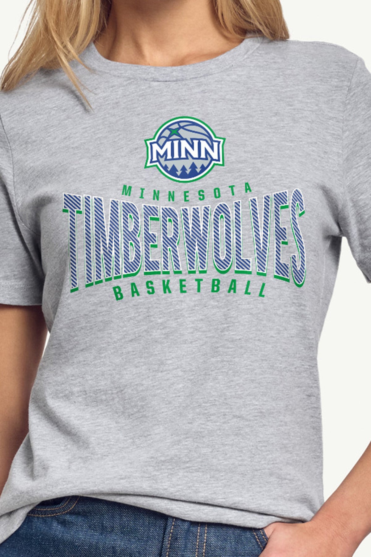 Starter Trusted | WOMENS MINNESOTA TIMBERWOLVES UNDER THE ARCH T SHIRT