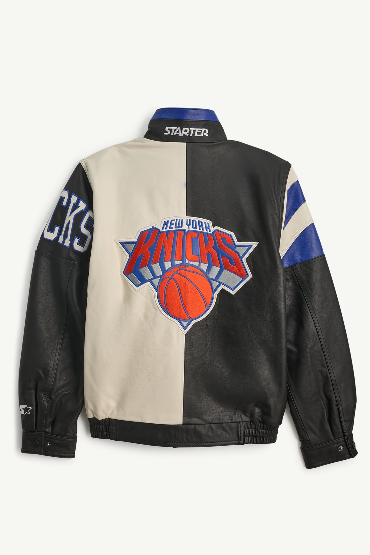 Starter Everyday | MENS NEW YORK KNICKS RETRO FULL ZIP LEATHER JACKET