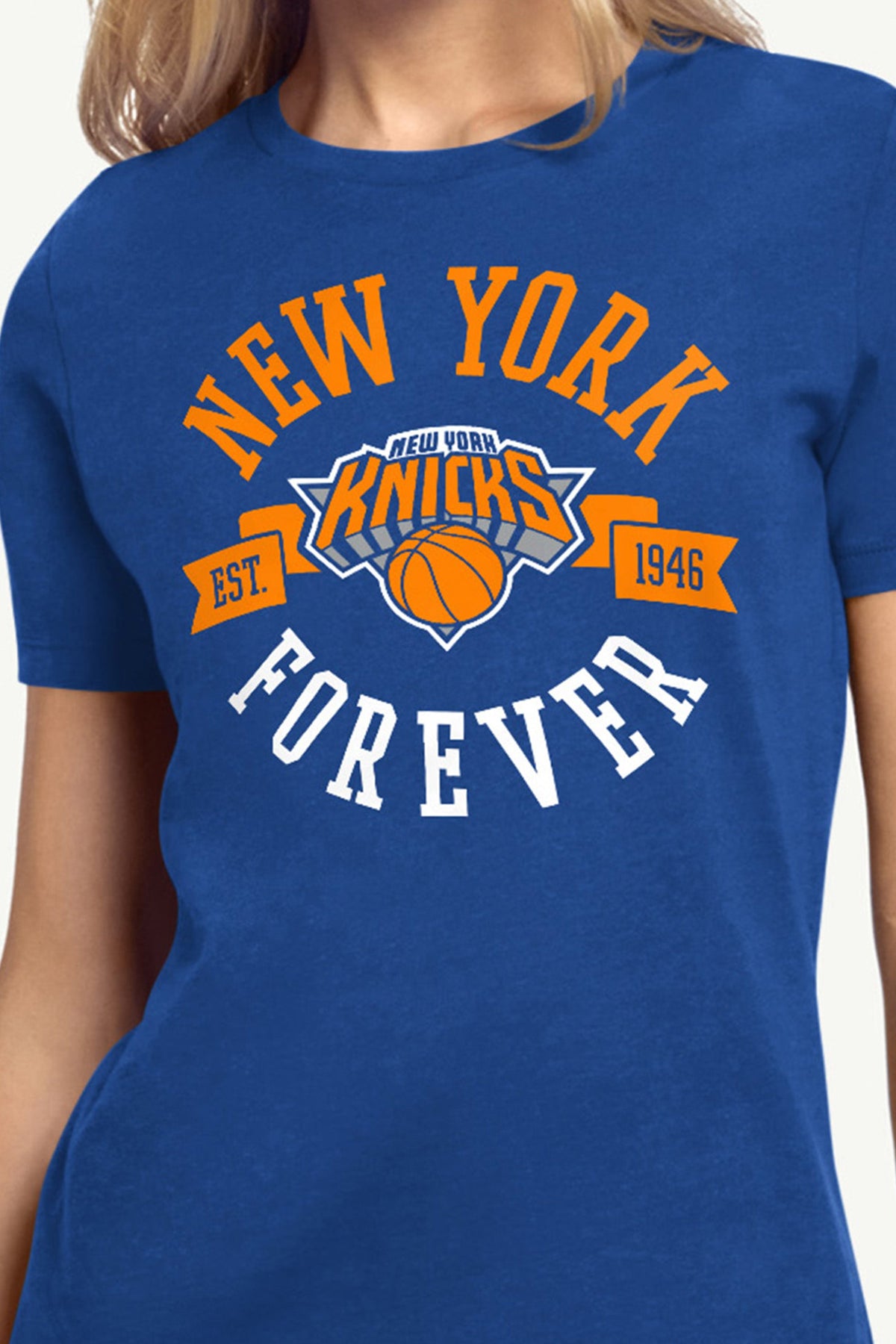 Starter Popular | WOMENS NEW YORK KNICKS FOREVER SHORT SLEEVE T SHIRT