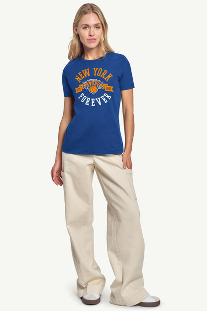 Starter Popular | WOMENS NEW YORK KNICKS FOREVER SHORT SLEEVE T SHIRT