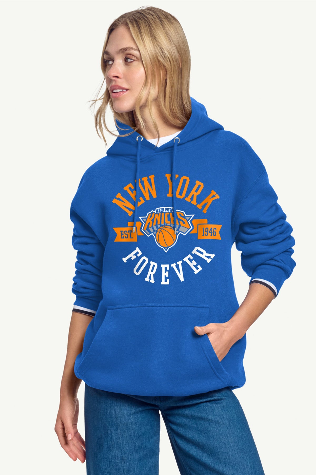 Starter Essential | WOMENS NEW YORK KNICKS FOREVER HOODIE