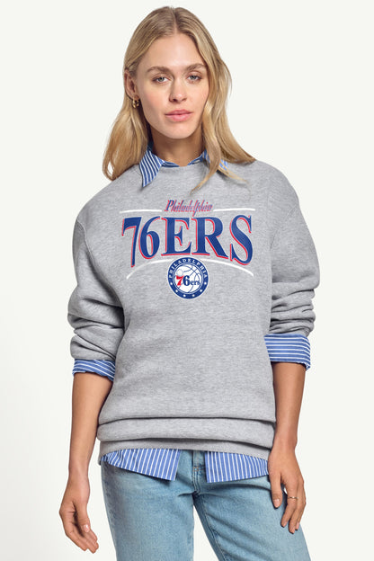 Starter Exclusive | WOMENS PHILADELPHIA 76ERS ARCH SWEATSHIRT