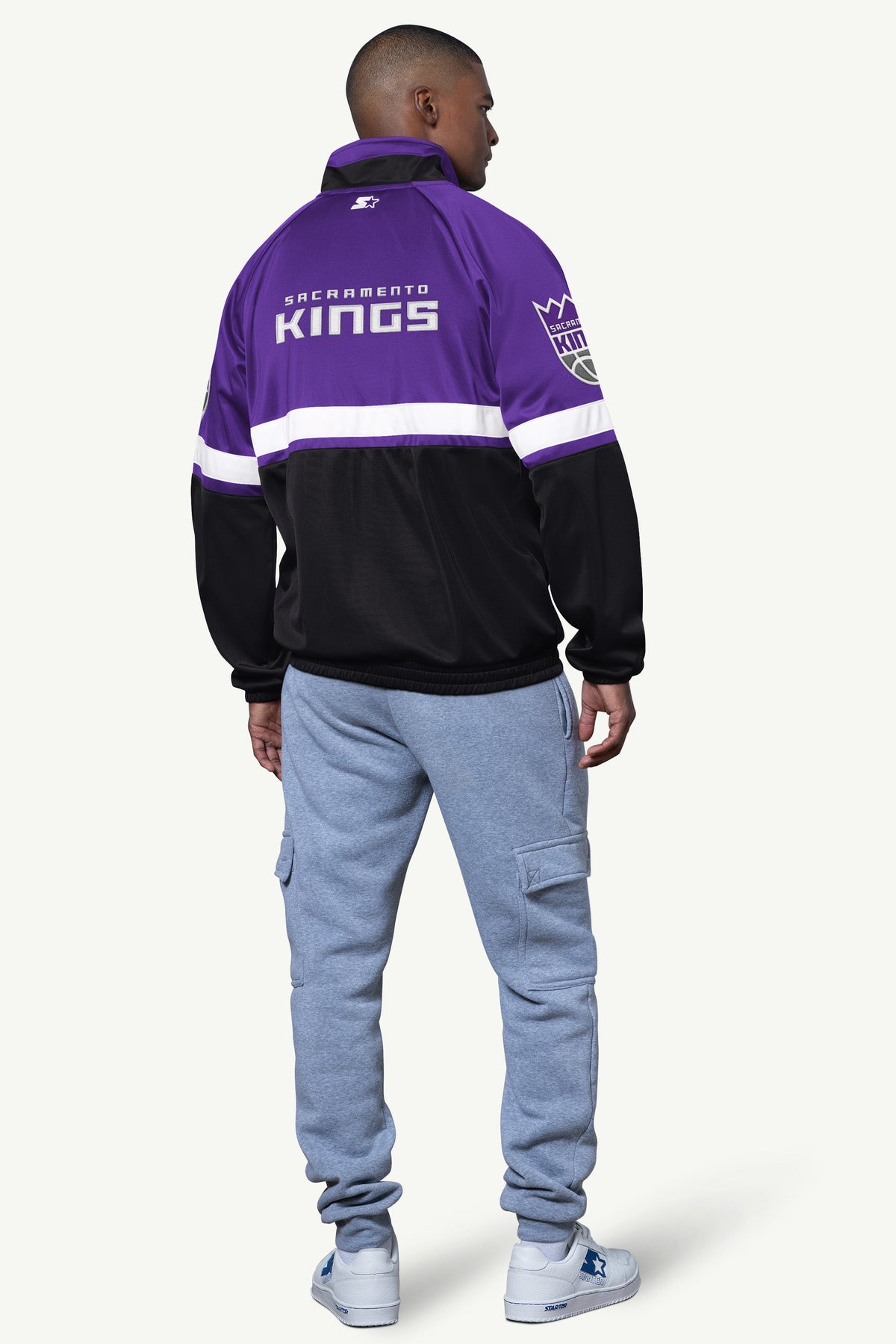 Starter Essential | MENS SACRAMENTO KINGS VETERAN TRACK JACKET