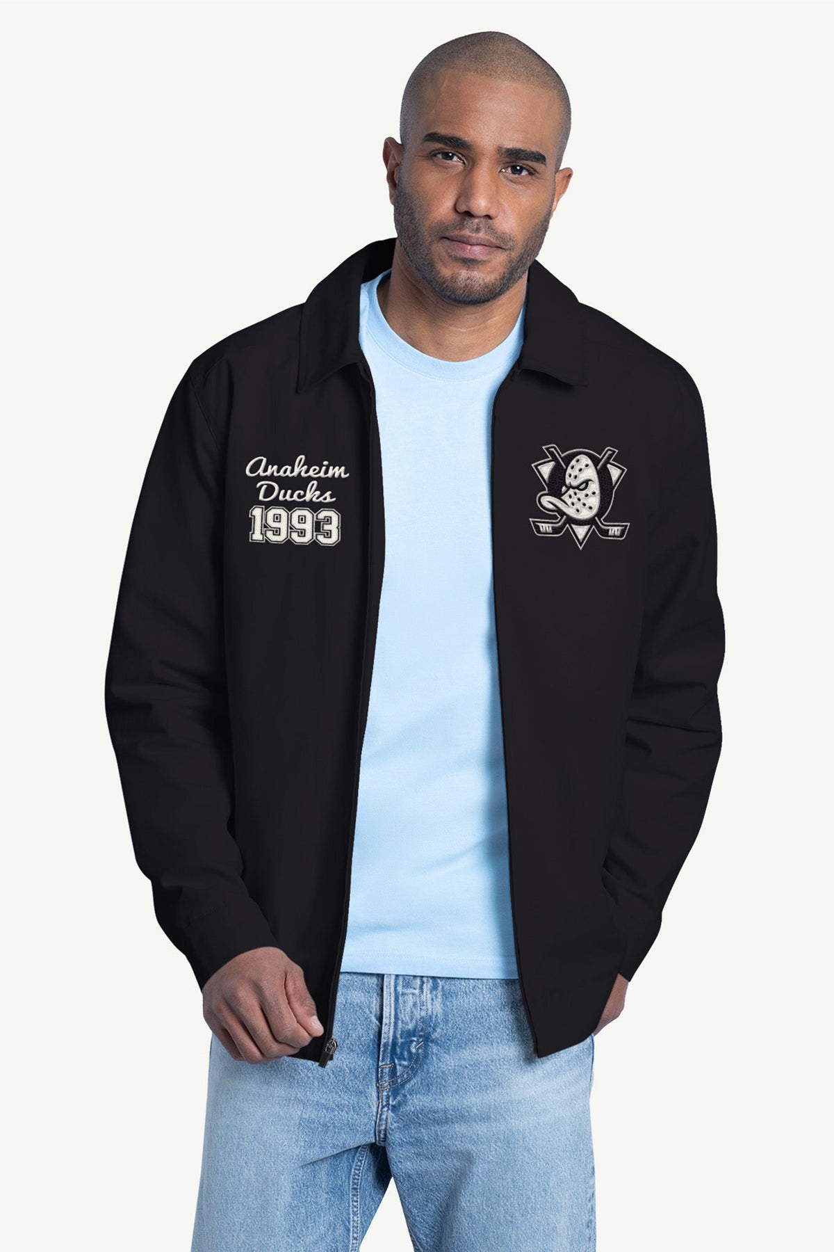 Starter Deals | MENS ANAHEIM DUCKS FRANCHISE FULL ZIP JACKET