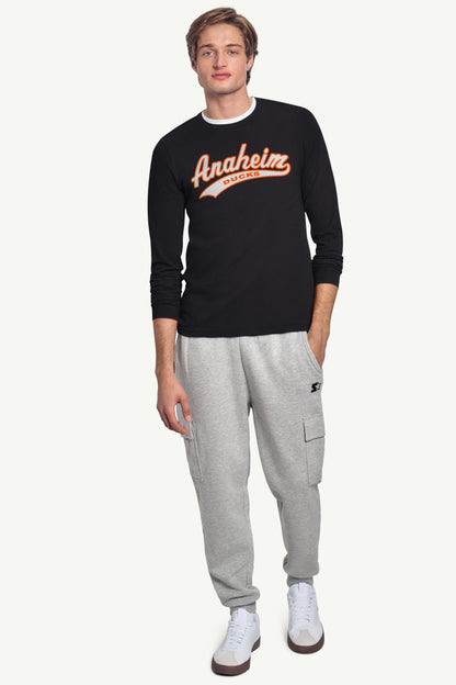 Starter Trending | MENS ANAHEIM DUCKS TAILSWEEP LONG SLEEVE T SHIRT