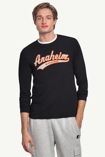 Starter Trending | MENS ANAHEIM DUCKS TAILSWEEP LONG SLEEVE T SHIRT