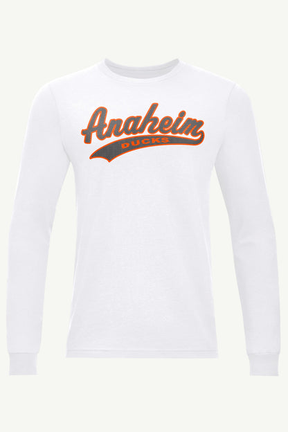 Starter Value | MENS ANAHEIM DUCKS TAILSWEEP LONG SLEEVE T SHIRT