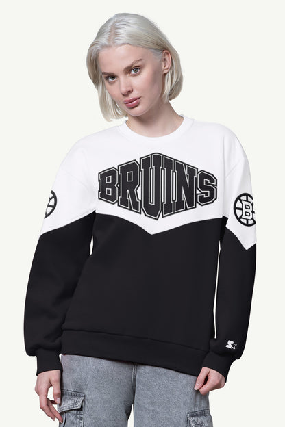 Starter Top Pick | WOMENS BOSTON BRUINS CLUTCH HIT FLEECE