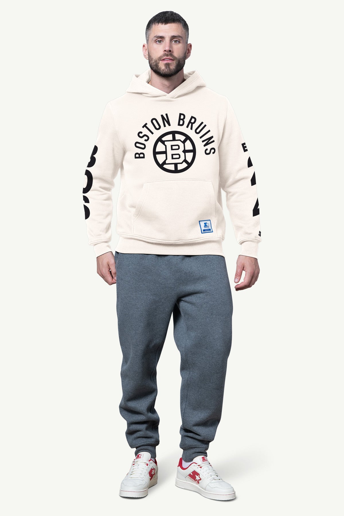Starter Deals | MENS BOSTON BRUINS HANDOFF FLEECE HOODIE