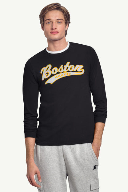 Starter Quality | MENS BOSTON BRUINS TAILSWEEP LONG SLEEVE T SHIRT