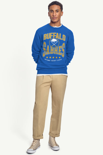 Starter Value | MENS BUFFALO SABRES CENTER SQUEEZE SWEATSHIRT