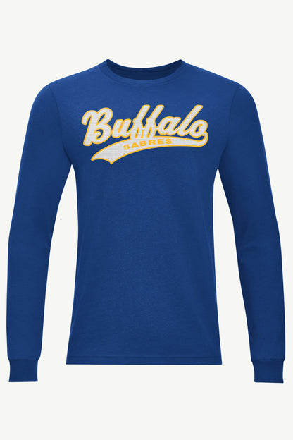 Starter Smart Buy | MENS BUFFALO SABRES TAILSWEEP LONG SLEEVE T SHIRT