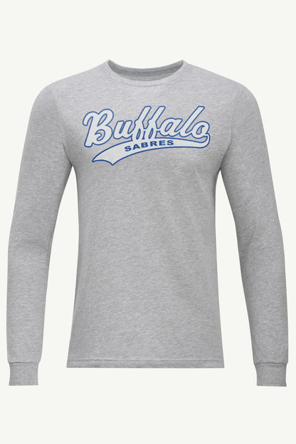 Starter Great Value | MENS BUFFALO SABRES TAILSWEEP LONG SLEEVE T SHIRT