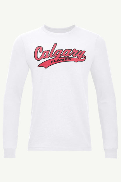 Starter Latest | MENS CALGARY FLAMES TAILSWEEP LONG SLEEVE T SHIRT