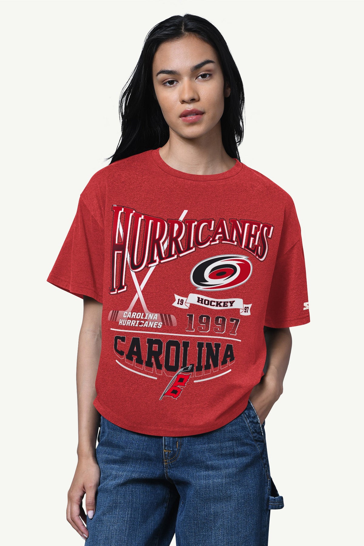 Starter New | WOMENS CAROLINA HURRICANES HALL OF FAME T SHIRT