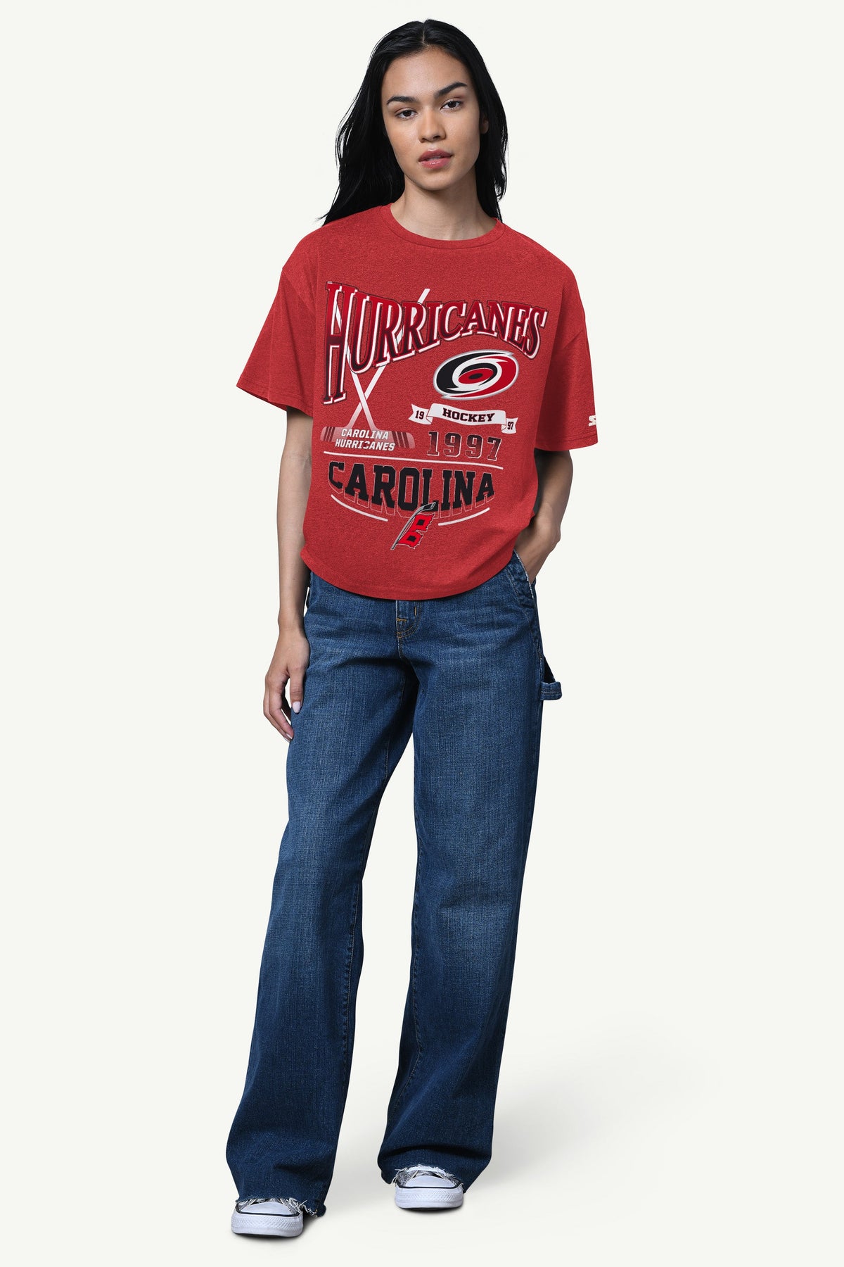 Starter New | WOMENS CAROLINA HURRICANES HALL OF FAME T SHIRT