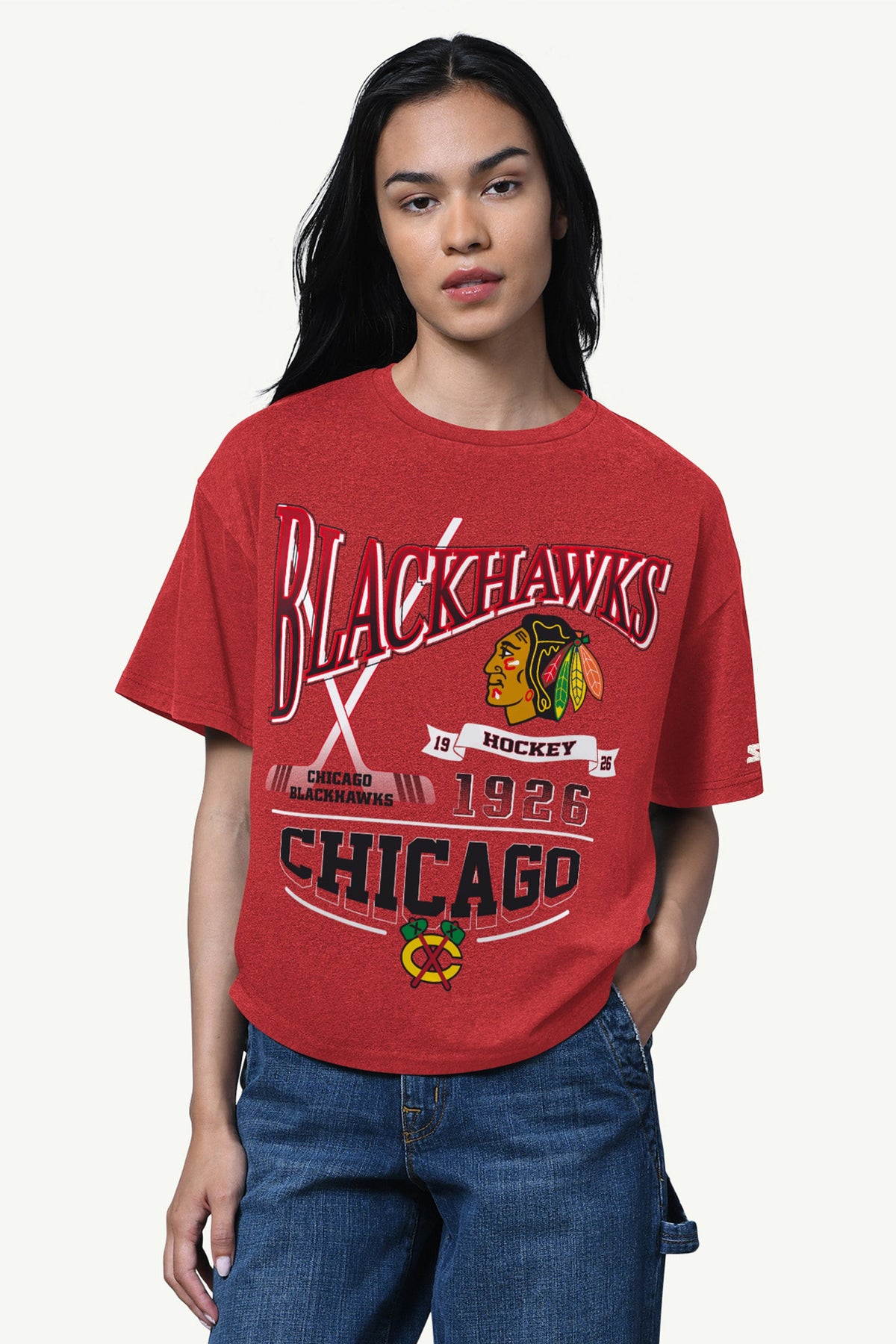 Starter Classic | WOMENS CHICAGO BLACKHAWKS HALL OF FAME T SHIRT