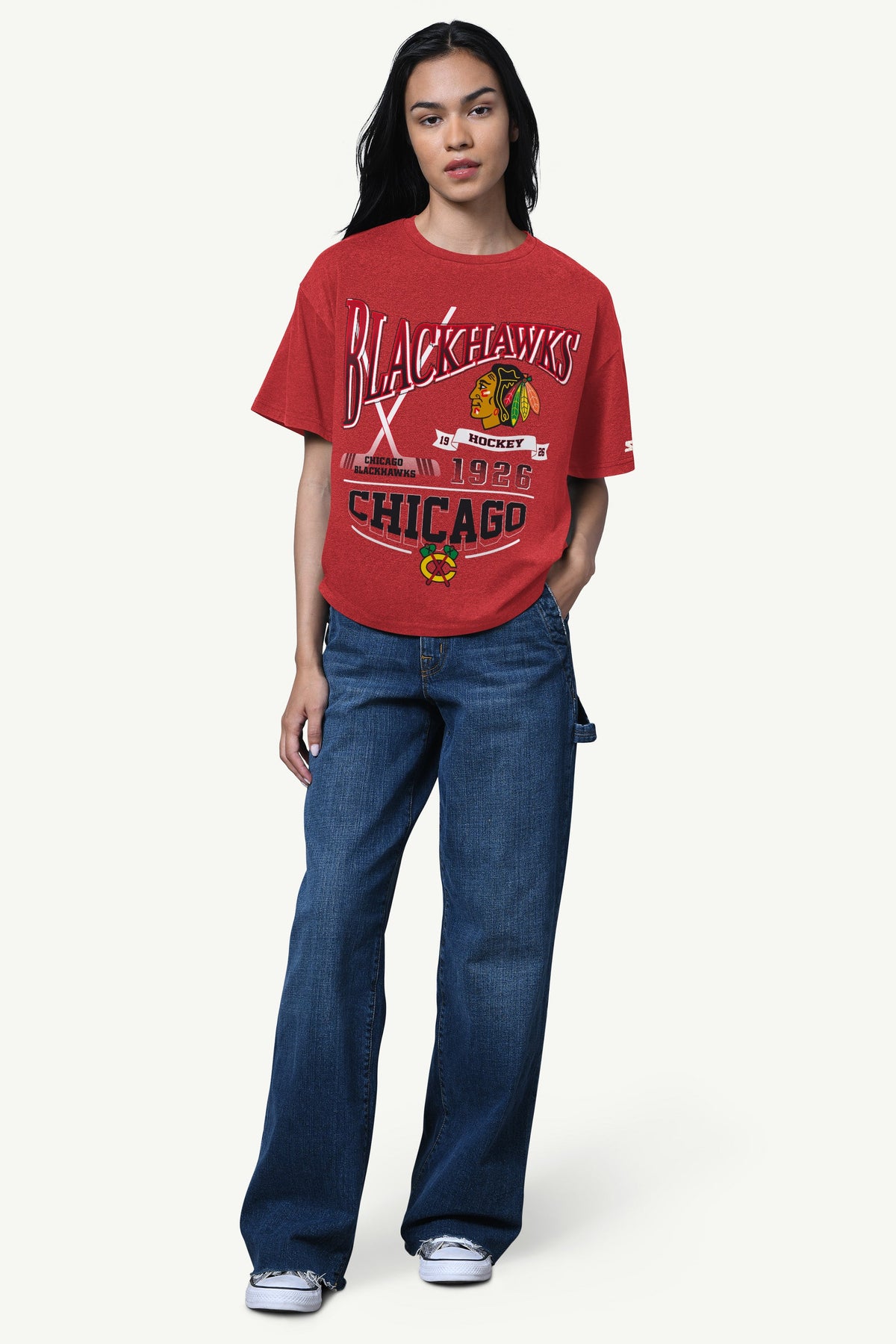 Starter Classic | WOMENS CHICAGO BLACKHAWKS HALL OF FAME T SHIRT