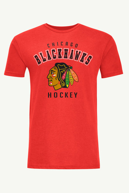 Starter Customer Favorite | MENS CHICAGO BLACKHAWKS GRAPHIC T SHIRT