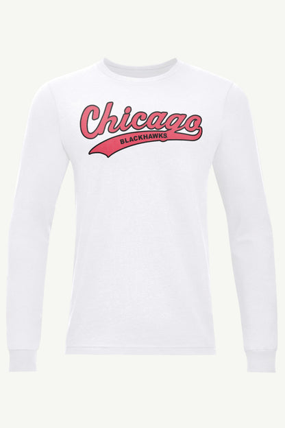Starter Value | MENS CHICAGO BLACKHAWKS TAILSWEEP LONG SLEEVE T SHIRT