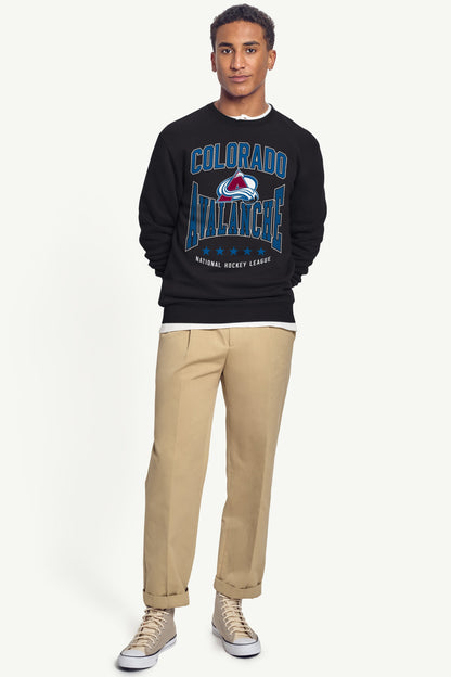 Starter Value | MENS COLORADO AVALANCHE CENTER SQUEEZE SWEATSHIRT