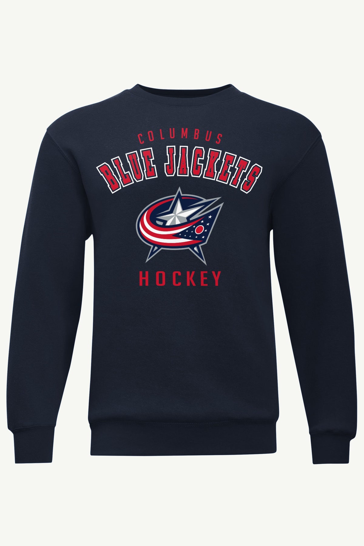 Starter Top Pick | MENS COLUMBUS BLUE JACKETS GRAPHIC SWEATSHIRT