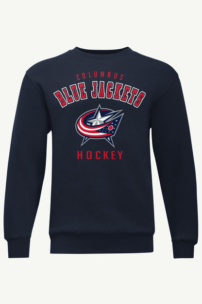 Starter Top Pick | MENS COLUMBUS BLUE JACKETS GRAPHIC SWEATSHIRT