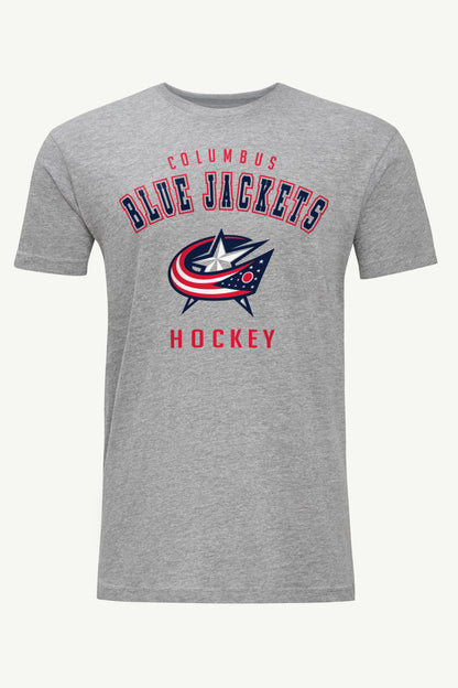 Starter Great Value | MENS COLUMBUS BLUE JACKETS GRAPHIC T SHIRT