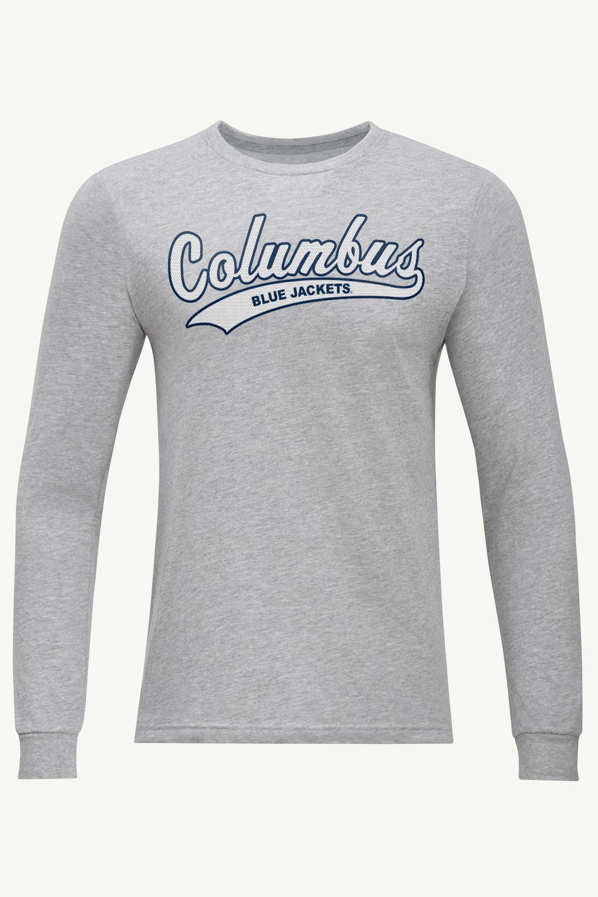 Starter Quality | MENS COLUMBUS BLUE JACKETS TAILSWEEP LONG SLEEVE T SHIRT