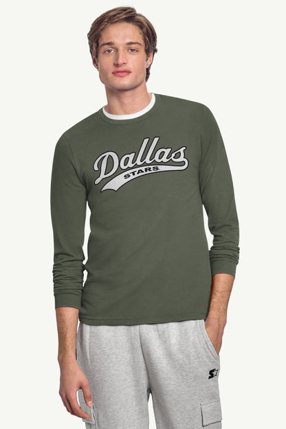 Starter Sale | MENS DALLAS STARS TAILSWEEP LONG SLEEVE T SHIRT