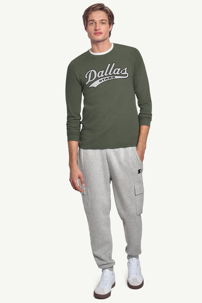 Starter Sale | MENS DALLAS STARS TAILSWEEP LONG SLEEVE T SHIRT