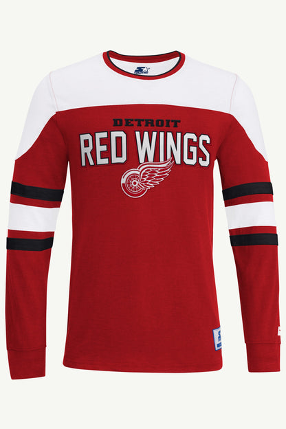 Starter Best Price | MENS DETROIT RED WINGS LONG SLEEVE