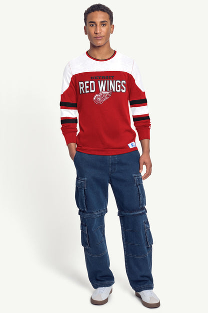 Starter Best Price | MENS DETROIT RED WINGS LONG SLEEVE
