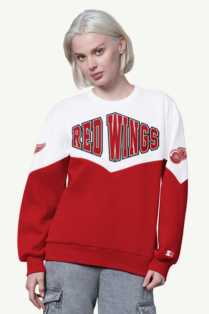 Starter Signature | WOMENS DETROIT RED WINGS CLUTCH HIT FLEECE