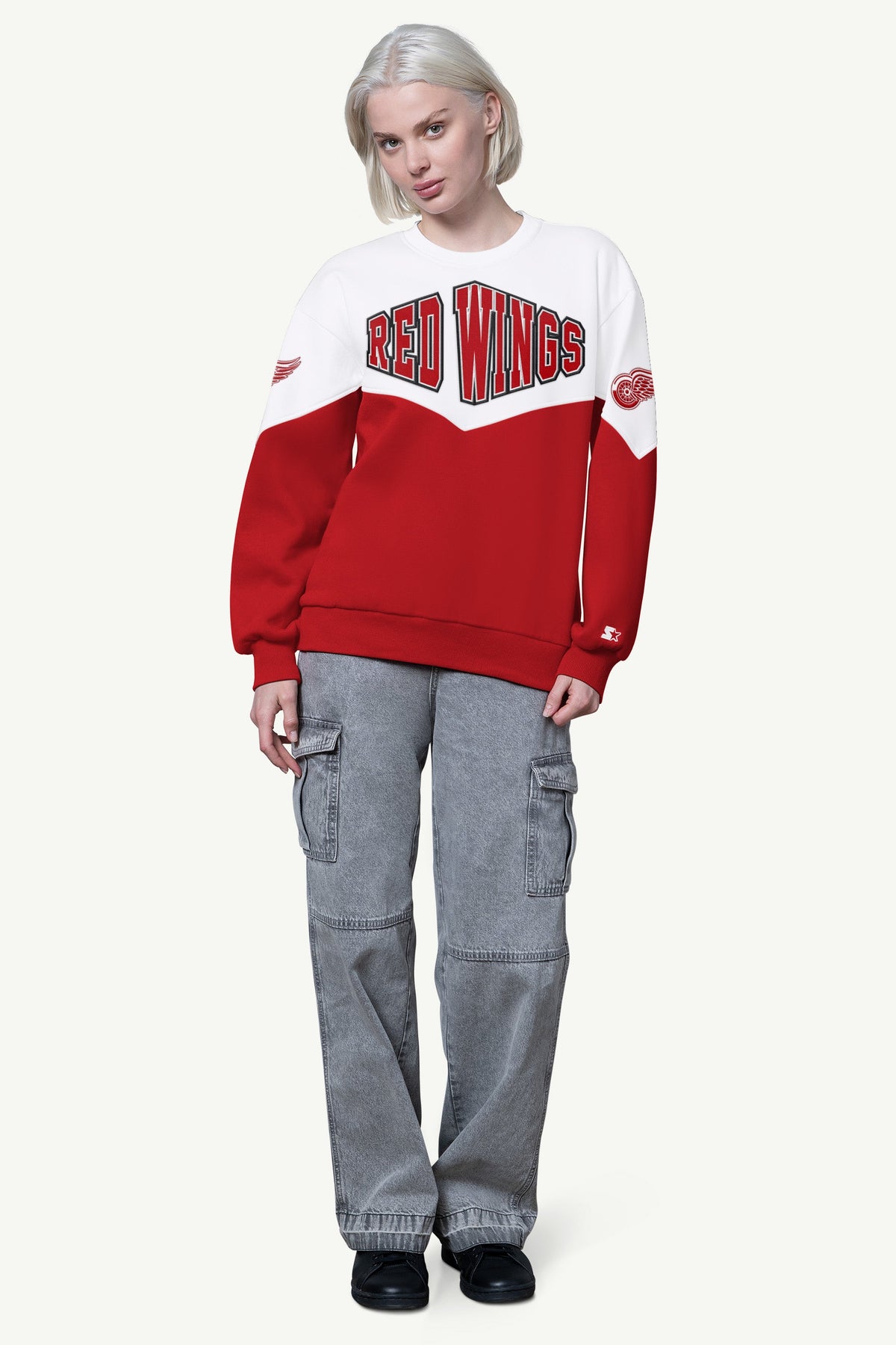 Starter Signature | WOMENS DETROIT RED WINGS CLUTCH HIT FLEECE