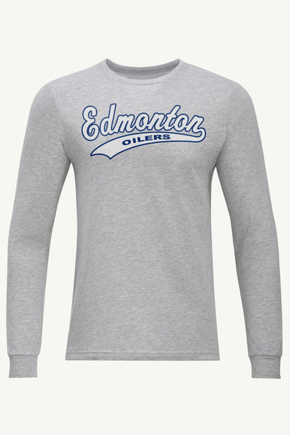 Starter Smart Buy | MENS EDMONTON OILERS TAILSWEEP LONG SLEEVE T SHIRT
