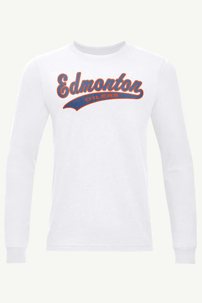 Starter Smart Buy | MENS EDMONTON OILERS TAILSWEEP LONG SLEEVE T SHIRT