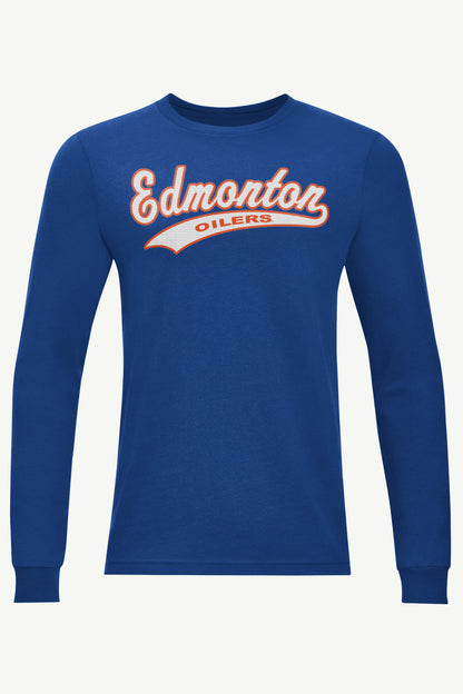Starter Best Seller | MENS EDMONTON OILERS TAILSWEEP LONG SLEEVE T SHIRT