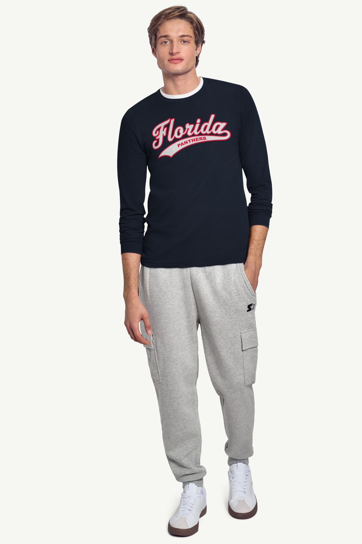 Starter Discount | MENS FLORIDA PANTHERS TAILSWEEP LONG SLEEVE T SHIRT