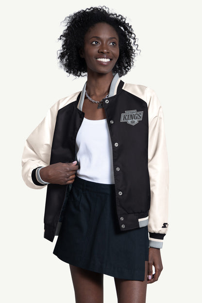 Starter Special Offer | WOMENS LOS ANGELES KINGS BLITZ VARSITY JACKET
