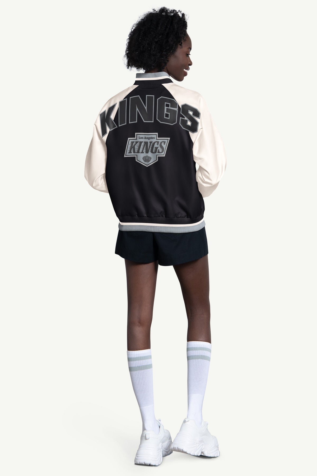 Starter Special Offer | WOMENS LOS ANGELES KINGS BLITZ VARSITY JACKET