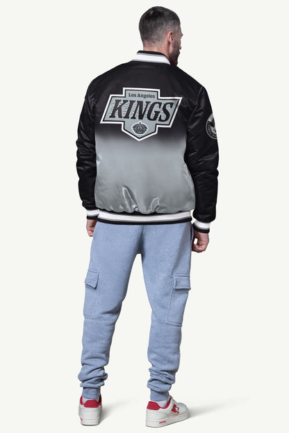 Starter Trusted | MENS LOS ANGELES KINGS PASS RUSH SATIN VARSITY JACKET