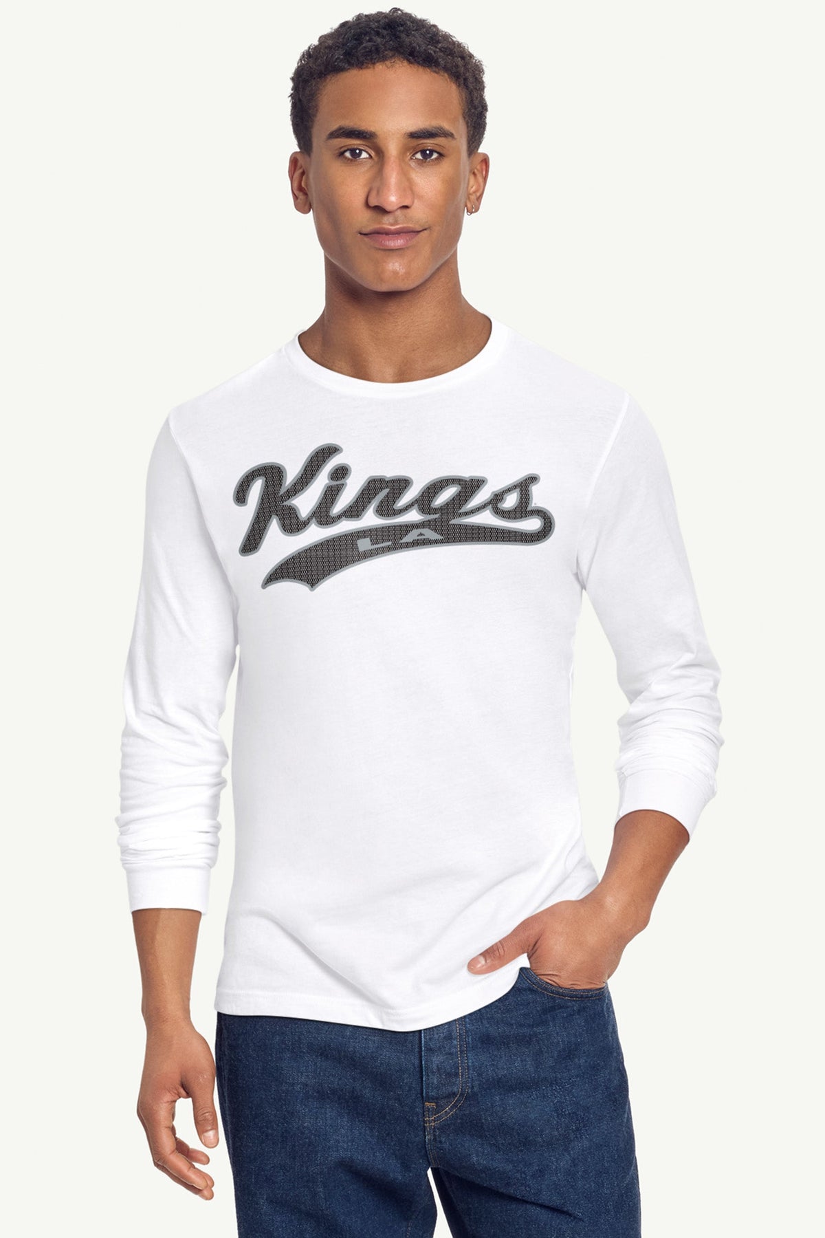 Starter Popular | MENS LOS ANGELES KINGS TAILSWEEP LONG SLEEVE T SHIRT